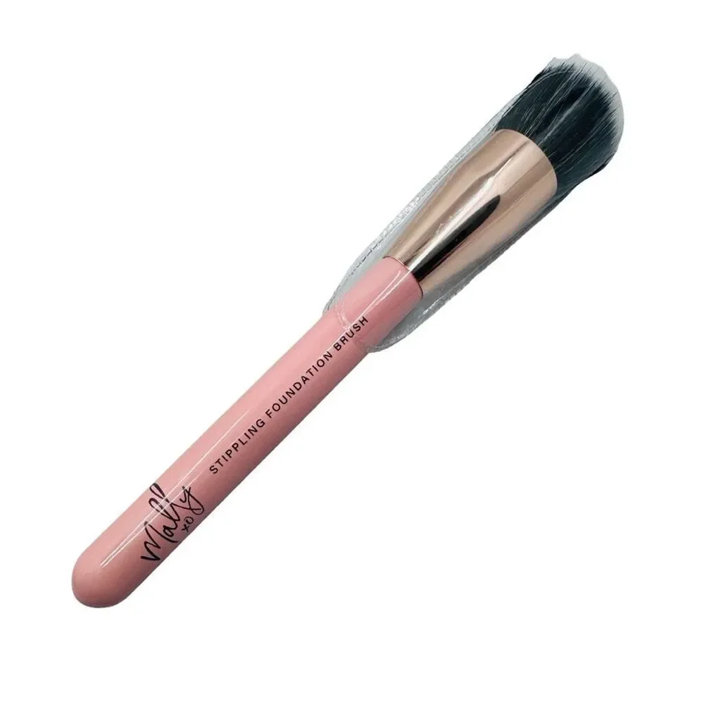 Mally Beauty XO Pink Stippling Foundation Brush - 7”